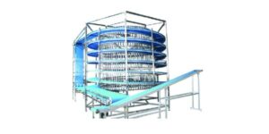 Curve Conveyors for industrial food processing lines
