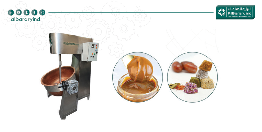 Industrial Sweet Mixers Machine in UAE factory