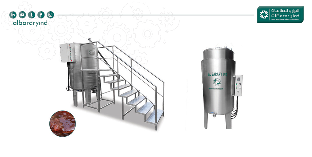 Mixers with Heating and Cooling for Food Processing