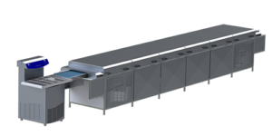 Enrobing Line for Chocolate industrial machine for uniform chocolate coating