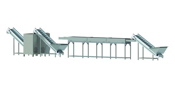 Dates Paste Production Lines for industrial processing with washing, grinding, and hygienic stainless steel design